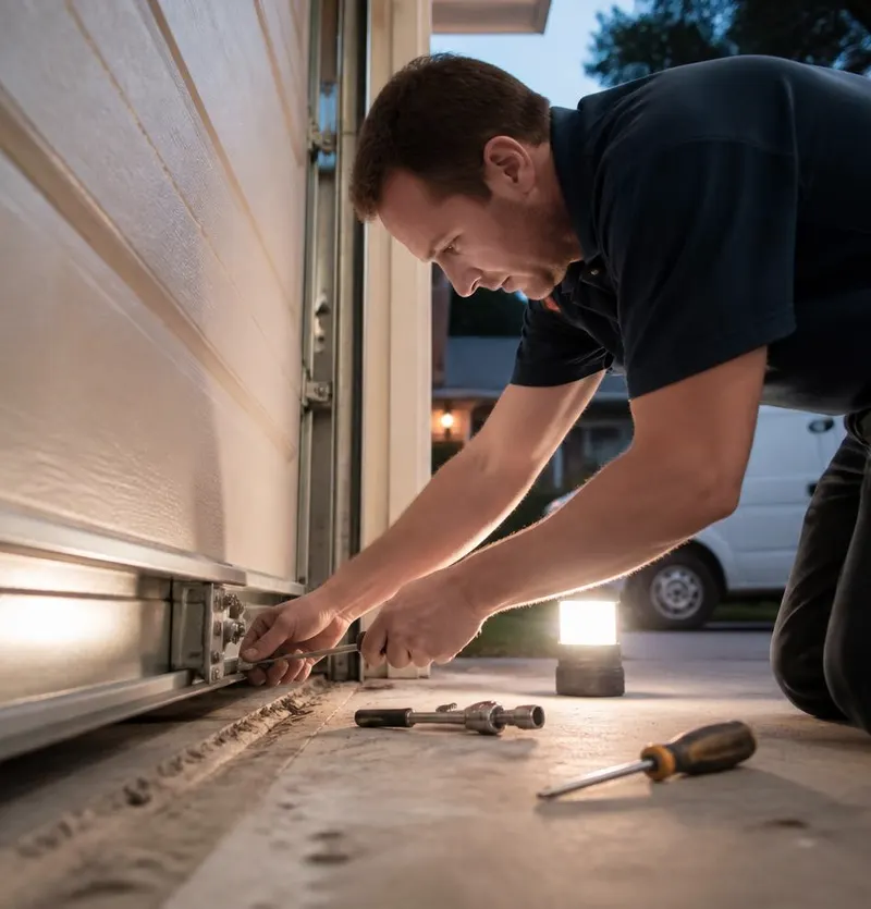 Garage Door Spring Repair in Suwannee